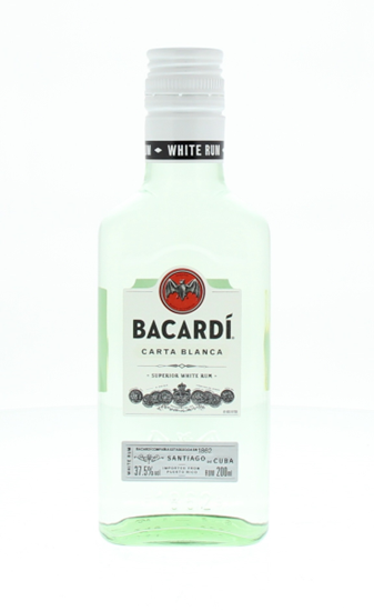 Image sur Bacardi Carta Blanca 37.5° 0.2L